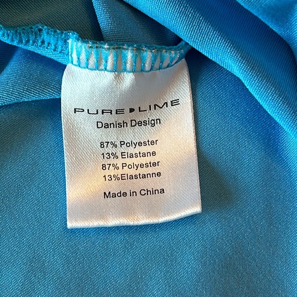 Pure Lime Danish Design Girl’s Tennis Skort EUC - Picture 4 of 7